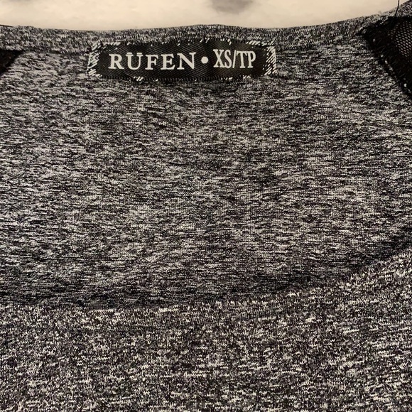 Rufen Gorgeous Sheer Sleeve Top Small - Picture 3 of 7